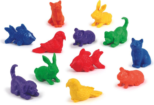 Learning resources pet counters (set van 72) - 1+
