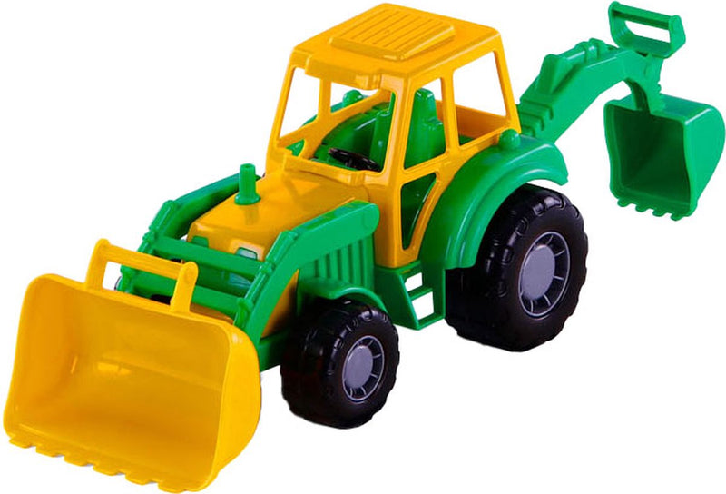 Load image into Gallery viewer, Cavallino junior graafmachine tractor groen
