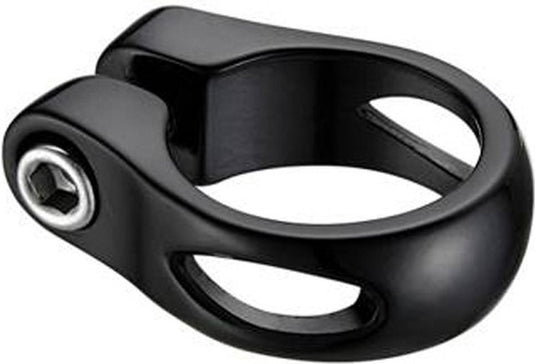 Union zadelpenklem 34.9mm sleuf zwart
