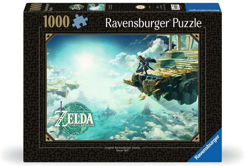 Load image into Gallery viewer, Ravensburger legpuzzel zelda 1000 stukjes puzzelspel film serie.

