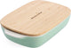 Kitchenaid ovenschaal incl bamboe deksel - large: 3,8l - magnetron- en ovenbestendig tot 260°c zonder deksel - pistache groen