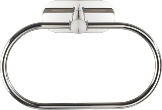 Wenko turbo-loc® handdoekring orea rvs glanzend - handdoekhouder - bevestigen zonder boren - zelfklevend - 10 jaar garantie