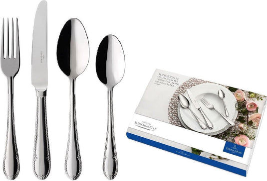 Villeroy boch mademoiselle bestekcassette - 24 delig - 44 x 28 x 5 cm