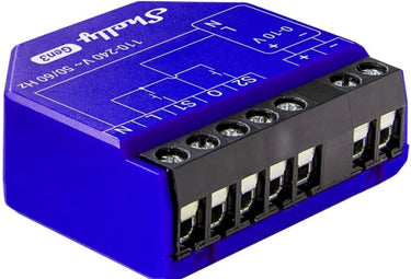 Shelly dimmer gen3 0 1-10v voor wifi bluetooth afstandsbediening van verlichting