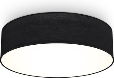 Briloner b.k.licht - plafondlamp - ø38cm - zwart - excl. 2x e27 lichtbronnen