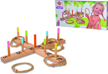 Eichhorn houten ringwerpspel outdoor - buitenspeelgoed voor kinderen.