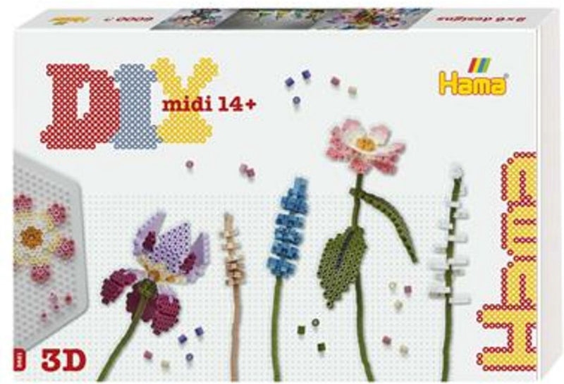 Load image into Gallery viewer, Hama midi diy art bloemenboeket (6.000st.)
