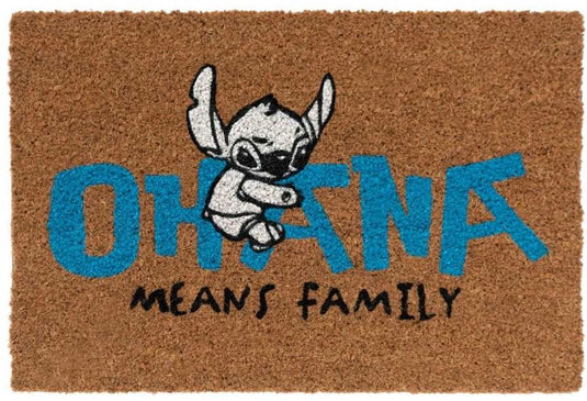 Disney - lilo stitch - deurmat - welkomstmat - ohana means family