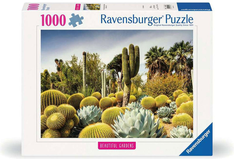 Load image into Gallery viewer, Ravensburger legpuzzel huntington desert garden 1000 stukjes landschap.

