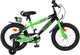 Volare sportivo kinderfiets - jongens - 16 inch - groen zwart - twee handremmen