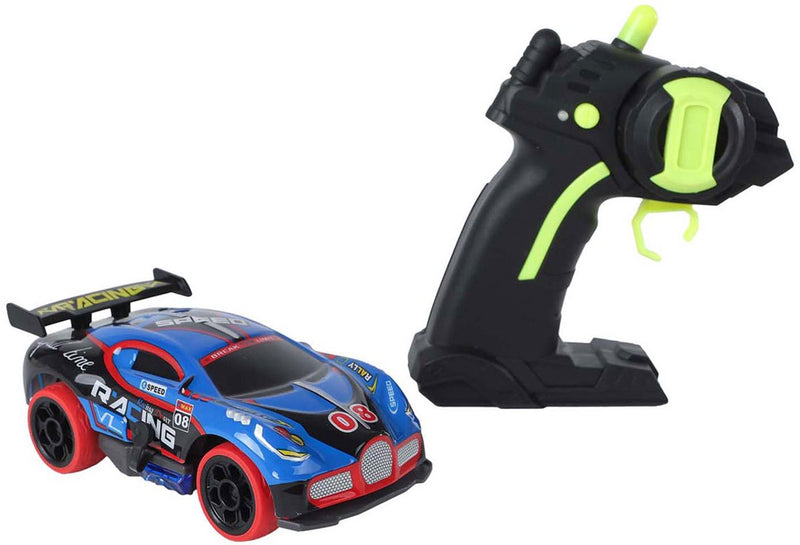 Load image into Gallery viewer, Van manen veenendaal bv roadstar rc bestuurbare rally auto met licht 2.4ghz blauw, 13cm

