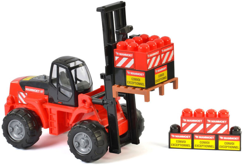 Load image into Gallery viewer, Mammoet toys mammoet vorkheftruck + stenen
