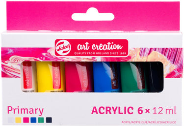 Talens art creation acrylverf set primary | 6 x 12 ml