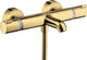 Hansgrohe ecostat opbouw badthermostaat comfort polished gold optic