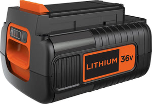 Black+decker lithium ion schuifaccu 36v, 2.0ah - bl20362-xj
