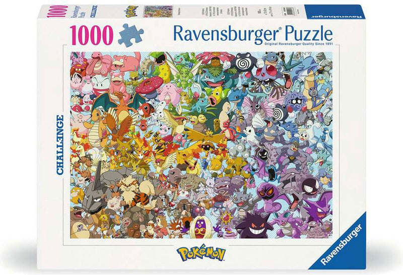 Load image into Gallery viewer, Ravensburger legpuzzel pokémon karakters, 1000st.
