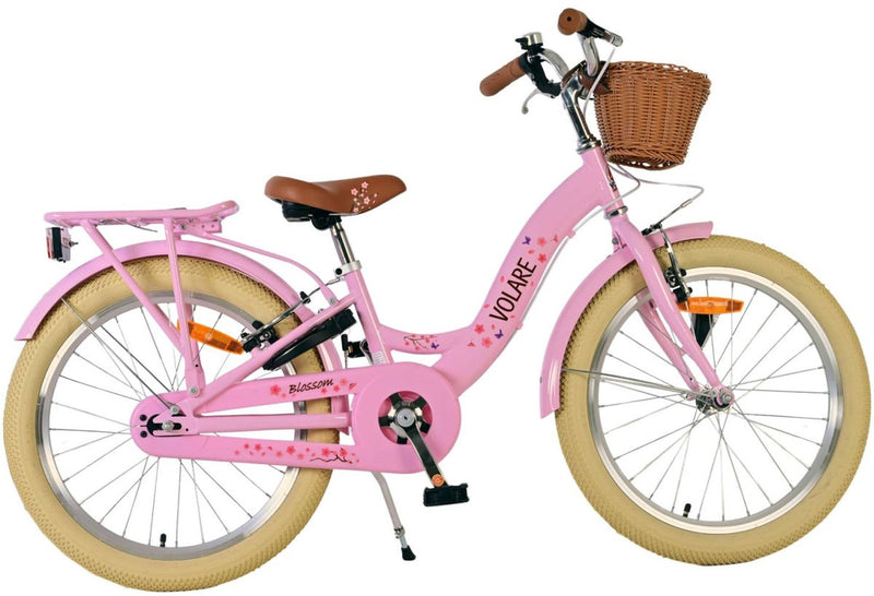 Afbeelding laden in galerijviewer, Volare blossom kinderfiets - meisjes - 20 inch - roze - twee handremmen
