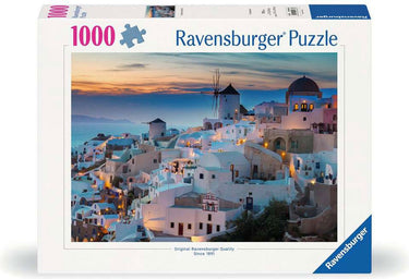 Ravensburger puzzel legpuzzel santorini avond - 1000 stukjes landschap.