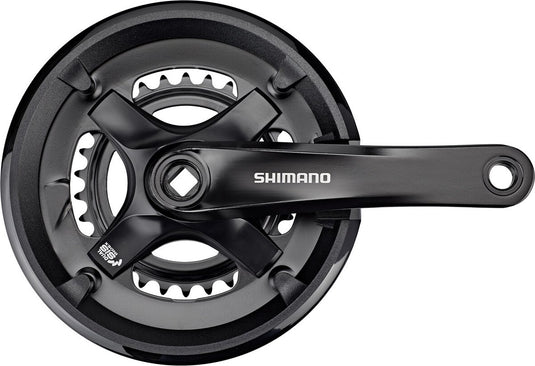 Shimano ty501 crankstel zilver 175 mm 46 30t