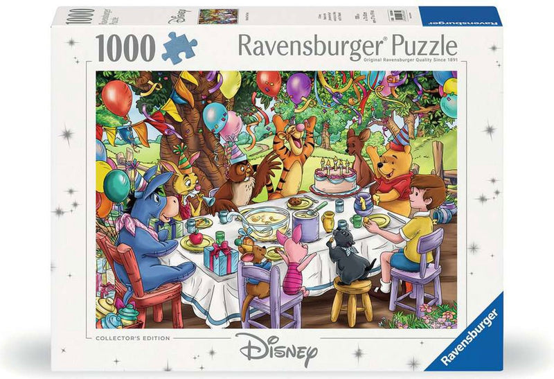 Load image into Gallery viewer, Ravensburger legpuzzel disney winnie de poeh 1000 stukjes cartoon.
