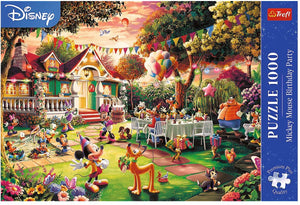 Trefl puzzel 1000 stukjes - mickey mouse verjaardag - disney karton.
