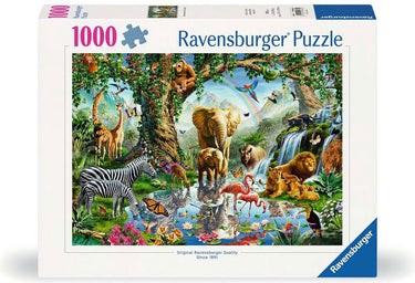 Ravensburger legpuzzel avonturen in de jungle, 1000st.