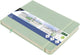 Kangaro schetsboek - a5 landscape - mint - pu hardcover - met elastiek en lint