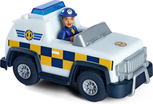 Simba - brandweerman sam - politie - 4x4x met rose figuur - speelgoedvoertuig