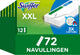 Swiffer xxl vloerreiniger droge vloerdoekjes - 6 x 12 = 72 navullingen