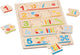 Goki houten legpuzzel leren tellen, 20st.
