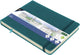 Kangaro schetsboek - a5 landscape - dark turquoise - met elastiek en lint - k-861314
