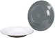 Bo-camp - diepbord - two-tone - melamine - 4 stuks - grijs