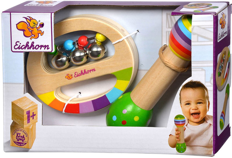 Load image into Gallery viewer, Eichhorn houten muziekset
