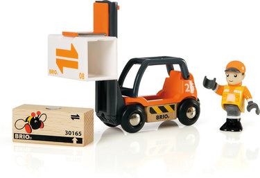 Brio vorkheftruck - met magnetisch hijssysteem - 33573