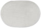 Continenta placemat ovaal, placemat, placemat, synthetische vezel, lichtgrijs, 45 x 31 cm, 6619
