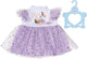 Baby born | tutu jurk | 43 cm | lilac