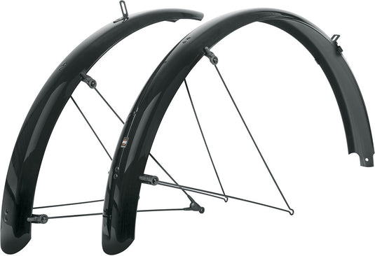 Sks spatbordset 27.5 - 29 bluemels basic 69mm glans zwart