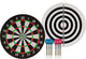 Faver dartbord set - flock ii - incl. 6 dartpijlen - diameter 45 cm