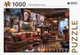 Rebo legpuzzel 1000 stukjes - the baron pub puzzel karton.