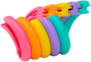 Eddy toys fidget toy - 35131 - fidget-speelgoed met 360° rotating functie - jouet anti-stress compact formaat - anti-stress speeltje voor thuis en school - multicolor 7,5x4cm