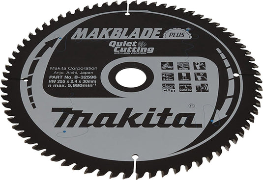 Makita makblade zaagblad 255x30x72z - b-32596