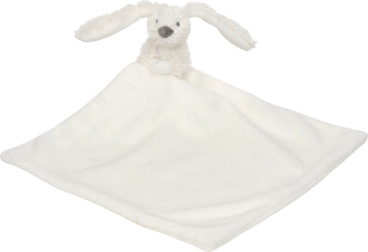 Happy horse mini konijn richie met knuffeldoek 28 cm - wit - baby cadeau