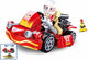 Sluban town pull back kart bouwspeelgoed kinderen vanaf 6 jaar – constructiespeelgoed modelbouw – bouwdoos met 89 bouwstenen en 1 minifiguur – m38-b0899