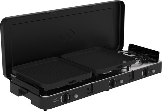 Cadac dometic - 3 cook turbo ffd deluxe - luxe camping kooktoestel - 3 branders