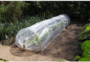 Nature - tuintunnelset (2-in-1: folie + net) - 45 x 60 x 300cm