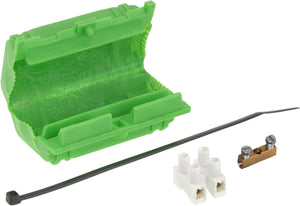 Q-link kabel aftakmof - met gel - 3 x 1-4 mmãƒâ€šã‚â² - groen