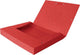 Oxford elba elastobox top file+ rug van 4 cm, rood