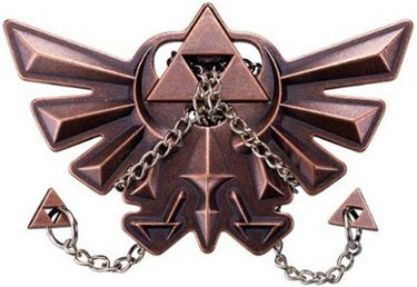 Eureka iq-puzzel - zelda hyrule crest - metaal - niveau 6