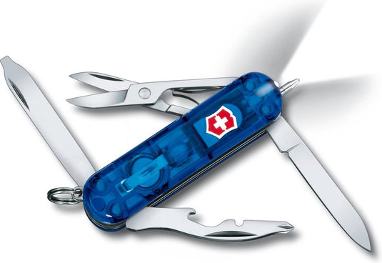 Victorinox midnite manager - multitool zakmes - 10 functies - blauw