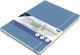 Kangaro schetsboek - a4 - sky blue - met elastiek en lint